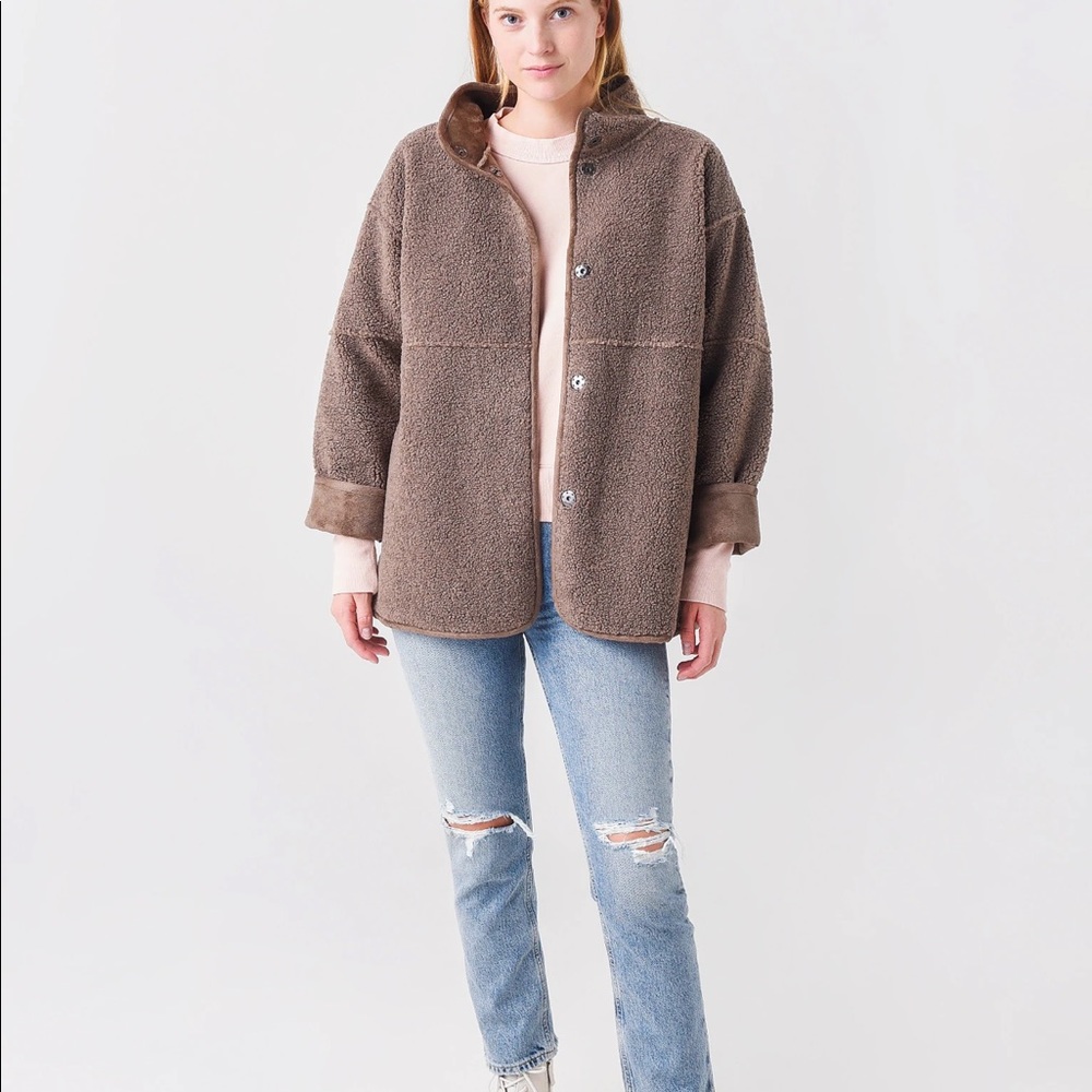 VELVET WOMEN'S ALBANY REVERSIBLE MOCK NECK COAT